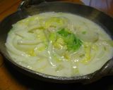 白菜と貝柱のクリーム煮作り方5写真