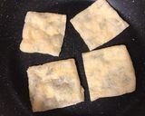 乗っけて焼くだけ!油揚げのピザ作り方3写真