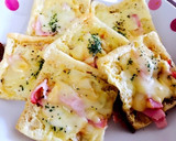 乗っけて焼くだけ！油揚げのピザ作り方7写真