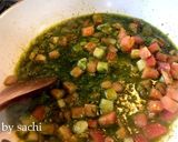 トマトとポテトのバジルパスタ作り方3写真