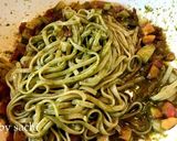 トマトとポテトのバジルパスタ作り方5写真