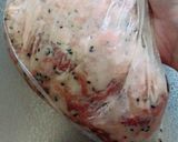 豚こま肉の和風ゴマ焼き作り方1写真