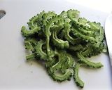 ゴーヤとチーズのカレー春巻き✿おつまみに作り方1写真