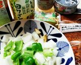 電子ﾚﾝｼﾞで10分のﾂﾅｶﾚｰ♪作り方1写真