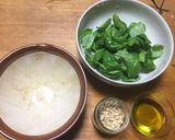 鮮烈な香り！すり鉢の本格ジェノベーゼ作り方1写真