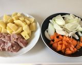 カレールー3個で♡お家チキンカレー作り方1写真