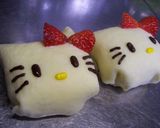 ホットケーキミックスで白キャラクレープ♪作り方1写真