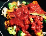 鳥もも肉とトマトのローズマリー煮作り方9写真