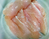 鶏ささみと、ピーマンのおかか和え☆作り方1写真