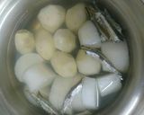 里芋と大根の煮物作り方7写真