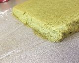 SwansDown抹茶あずきロールケーキ作り方14写真