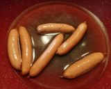 パリッパリに仕上がるソーセージエッグ♪作り方1写真