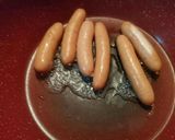 パリッパリに仕上がるソーセージエッグ♪作り方3写真