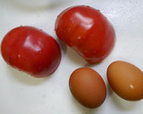 簡単！卵とトマトとレタスの中華炒め作り方1写真