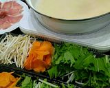 創味シャンタンで☆野菜いっぱい♪豚しゃぶ作り方3写真