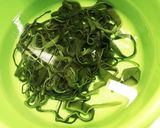 茎わかめの塩漬けの戻し方☆作り方2写真