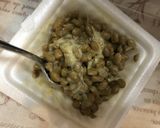 納豆オムレツにとろとろチーズかけちゃった作り方1写真