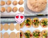 トマト生地のベジフォカッチャ♪作り方5写真