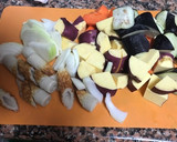 ナスとちくわの甘露煮作り方1写真