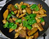甘辛スパイス！カボチャと鶏肉のカレー炒め作り方6写真