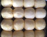 手ごね塩バターちぎりパン♡夜こねて朝焼き作り方8写真