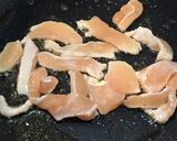 紹興酒香る海老とニンニクの芽焼きビーフン作り方4写真
