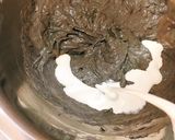 黒胡麻バナナ+マカのレアチーズパフェ作り方5写真