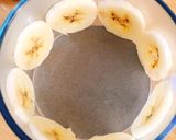 黒胡麻バナナ+マカのレアチーズパフェ作り方10写真