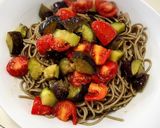 時短！手間なし！夏野菜のぶっかけそば作り方4写真