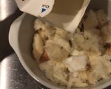 幼児食☆残り物で簡単パングラタン!作り方3写真