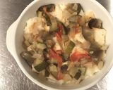 幼児食☆残り物で簡単パングラタン!作り方4写真