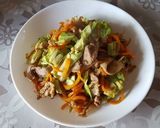 ベジヌードル人参の焼きそば作り方6写真