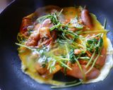 ウインナーと豆苗のキム玉炒め♪作り方5写真