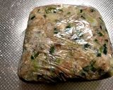 余った餃子の具で、簡単手抜きの茶碗蒸し✨作り方4写真