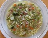 簡単ランチ♪野菜たっぷりのヌードルスープ作り方6写真