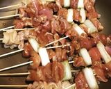 フライパンで焼き鳥!(もも、ねぎま、皮)作り方4写真