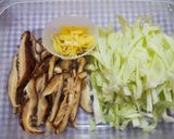 キャベツとシソの春巻き♪シソが香る♪作り方1写真