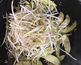 ナスともやしのキムチ炒め作り方4写真