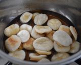 お麩でみたらし団子風作り方1写真