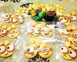 【誕生日etc】ミニオンクッキー★作り方9写真
