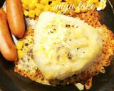 朝食に♡トロッとチーズのおにぎりプレート作り方10写真
