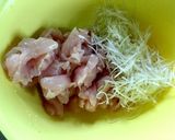 ささみとネギのあっさり春巻作り方1写真