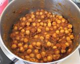 チャナマサラ（ひよこ豆のトマト煮カレー）作り方11写真