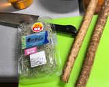 ジャコとごぼうの佃煮風作り方1写真