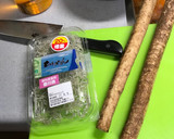 ジャコとごぼうの佃煮風作り方1写真