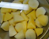 簡単♬じゃがいもと玉ねぎ きのこの味噌汁作り方3写真