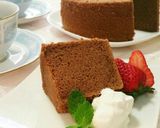 米粉で♪ ココアマーブルシフォンケーキ作り方21写真