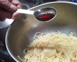 レトルトおかずで・鶏醤油バタースパゲティ作り方4写真