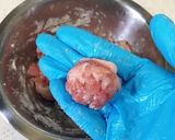豚こまボールとオクラの甘辛炒め☆☆作り方1写真