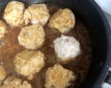 子供大好きミートボール(豚挽肉)お弁当に作り方3写真